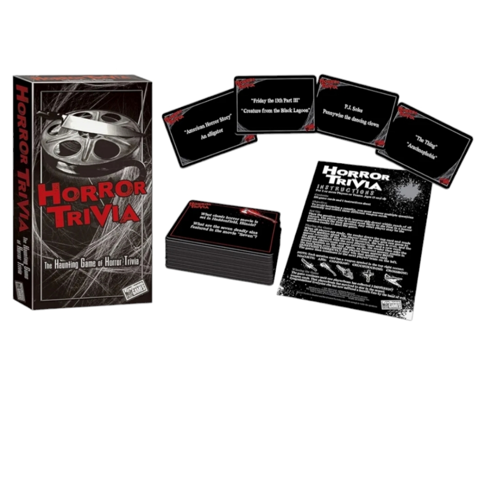 Horror Trivia - A Game of Twisted Terror Card Game‎